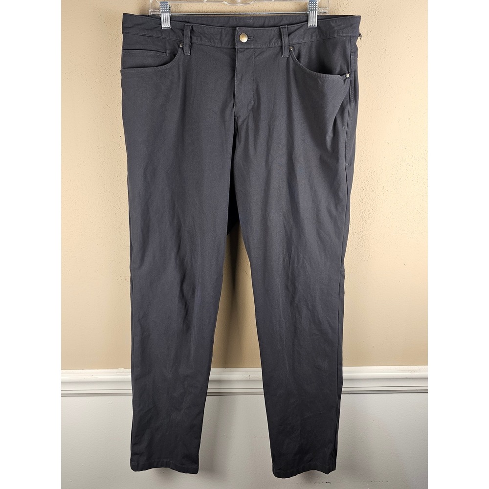 Lululemon Mens Black ABC Slim Pants 36